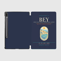 Thumbnail for Beirut Rafic Hariri International Airport BEY - Levantine Sea Current - Navy Blue