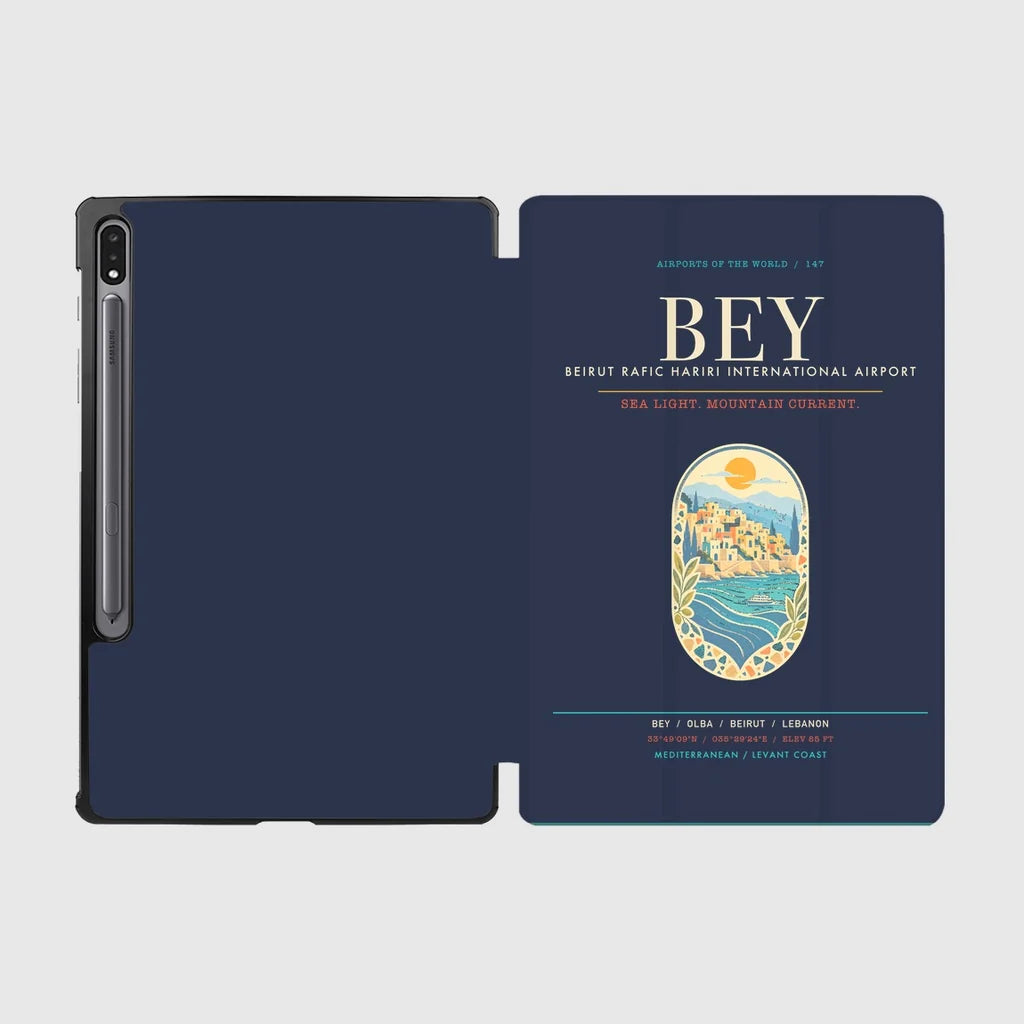 Beirut Rafic Hariri International Airport BEY - Levantine Sea Current - Navy Blue