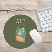 Thumbnail for Alta Airport ALF Mouse-Pad Round - Green Army