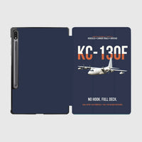 Thumbnail for KC-130F BuNo 149798 design on navy blue samsung tablet tablet case