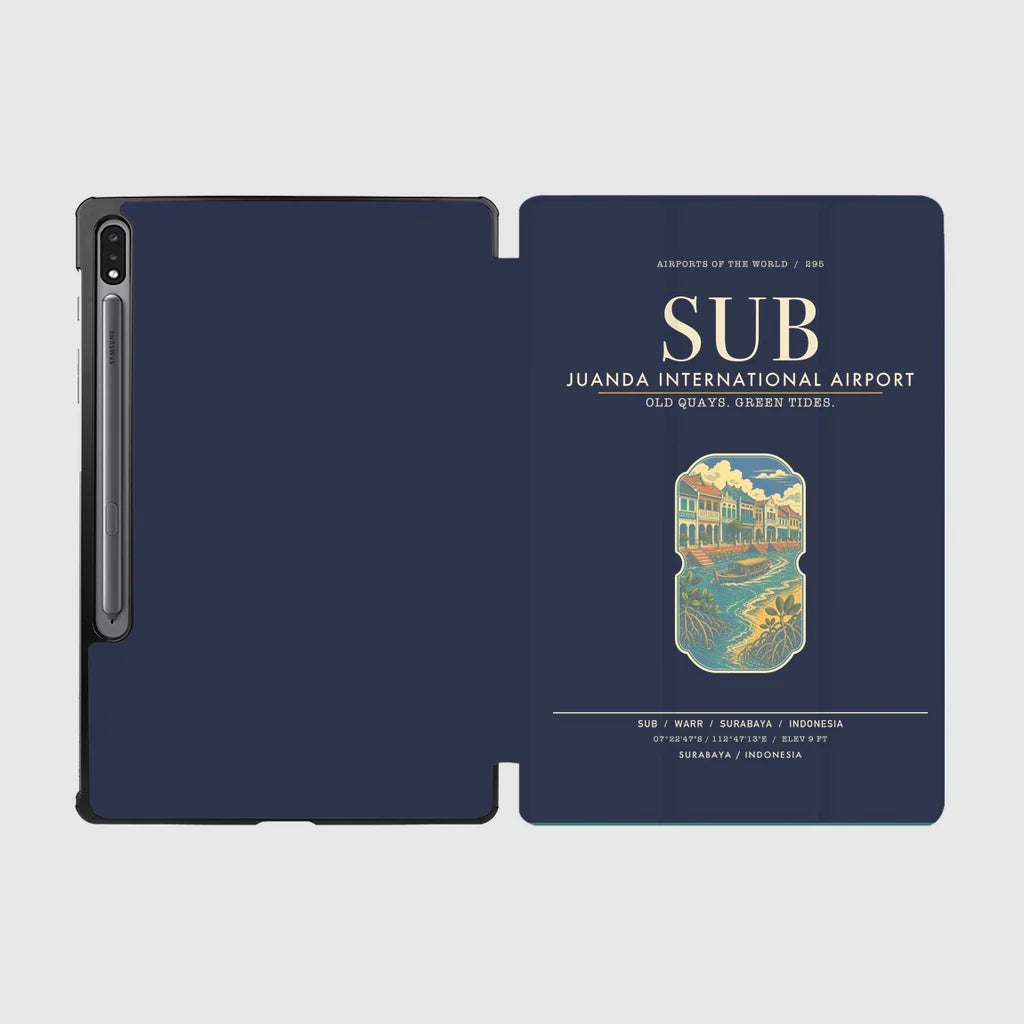Juanda International Airport Surabaya SUB - Navy Blue