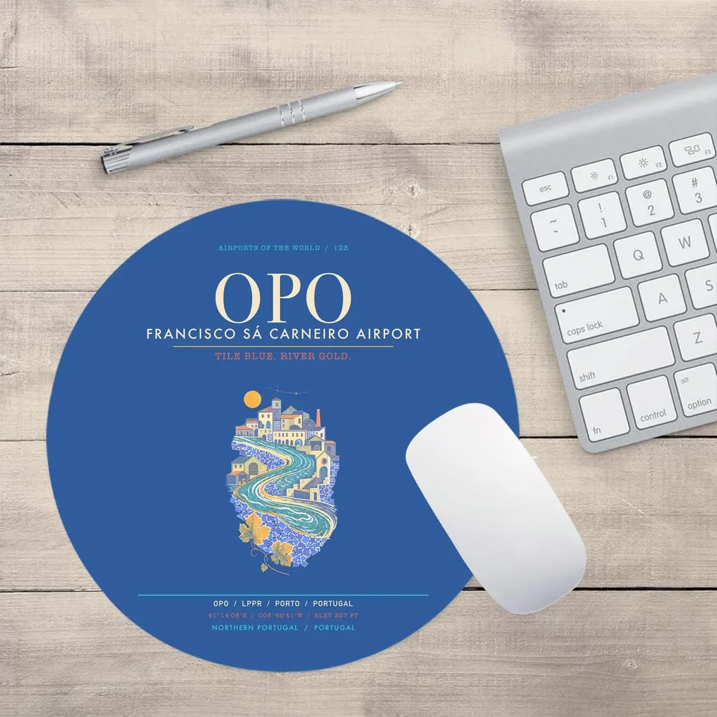 Porto Francisco Sa Carneiro Airport OPO - Douro Azulejo Current - Blue