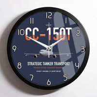 Thumbnail for Airbus CC-150T Polaris design on navy blue framed wall clock
