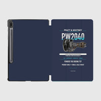 Thumbnail for PW2040 design on navy blue samsung tablet tablet case