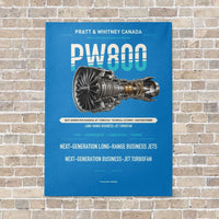 Thumbnail for PW800 vertical canvas print - no frame - turquoise background