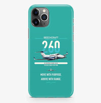 Thumbnail for Beechcraft King Air 260 design on turquoise magsafe iphone case, for iPhone Pro Max