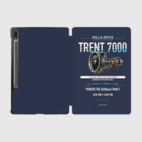 Thumbnail for TRENT 7000 design on navy blue samsung tablet tablet case