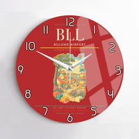 Thumbnail for Billund Airport BLL Wall-Clock No-Frame - Red