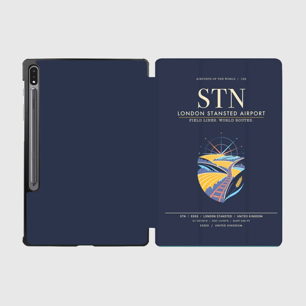 London Stansted Airport STN - Navy Blue