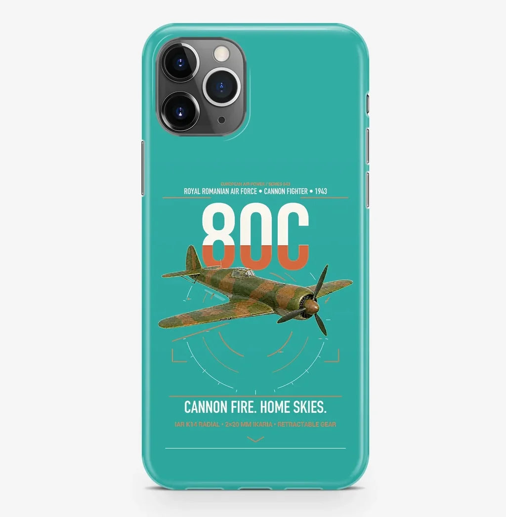 IAR 80C design on turquoise magsafe iphone case, for iPhone Pro Max