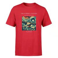 Thumbnail for VINTAGE G4276 - The Iceberg Channel - Premium T-Shirt design on red premium t shirt