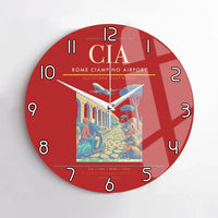 Thumbnail for Rome Ciampino Airport CIA Wall-Clock No-Frame - Red