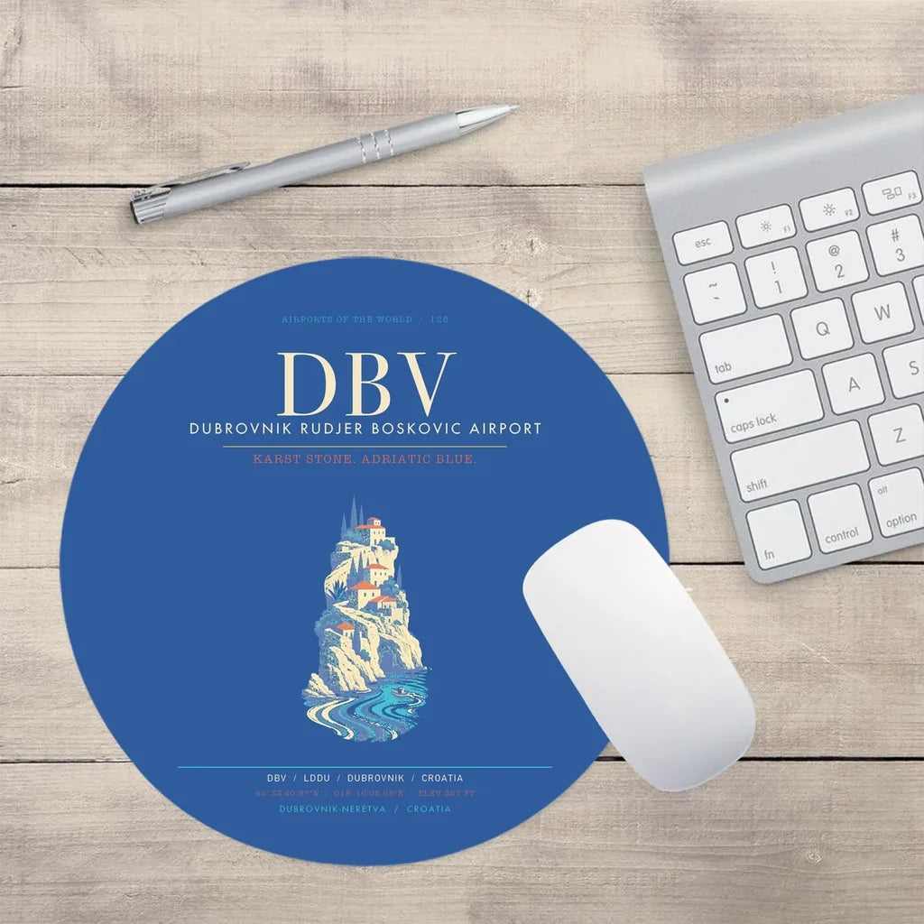 Dubrovnik Ruer Boskovic Airport DBV - Karst Adriatic Stone Current - Blue