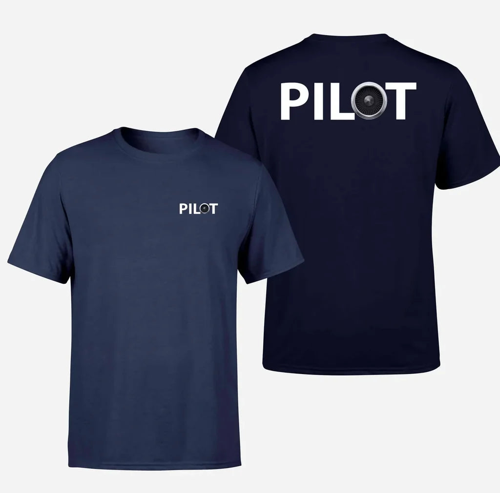 Pilot & Jet Engine Designed Double-Side T-Shirts - view 16