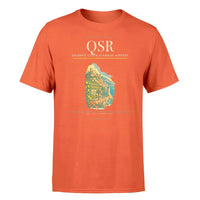 Thumbnail for Salerno Costa d'Amalfi Airport (QSR) T-Shirt single-side front print in Orange | salerno-costa-damalfi-airport-qsr-double-side-t-shirt