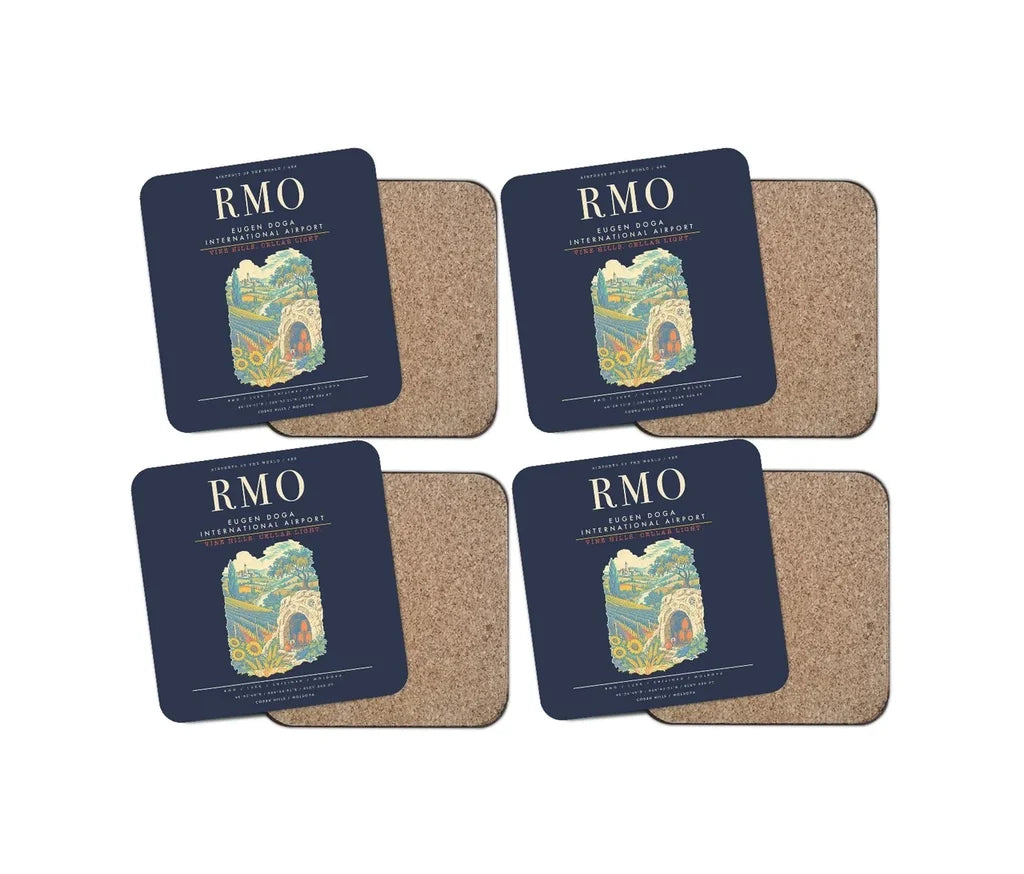 Chisinau Eugen Doga International Airport RMO - Navy Blue