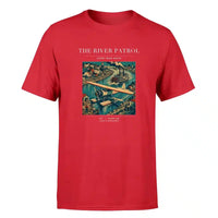 Thumbnail for VINTAGE G4050 - The River Patrol - Premium T-Shirt design on red premium t shirt
