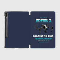 Thumbnail for DJI Inspire 2 design on navy blue samsung tablet tablet case