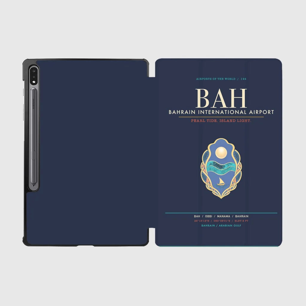 Bahrain International Airport BAH - Island Pearl Current - Navy Blue