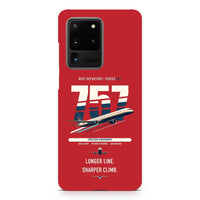 Thumbnail for Boeing 757-300 design on samsung case - red