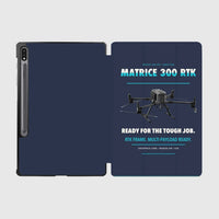 Thumbnail for DJI Matrice 300 RTK design on navy blue samsung tablet tablet case