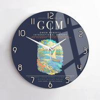 Thumbnail for Owen Roberts International Airport GCM Wall-Clock No-Frame - Navy Blue
