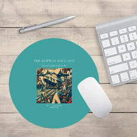 Thumbnail for VINTAGE G4440 - The Slipway Haul-Out - Designed Mouse Pads design on turquoise round