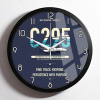 Thumbnail for Airbus C295 Armed ISR design on navy blue framed wall clock