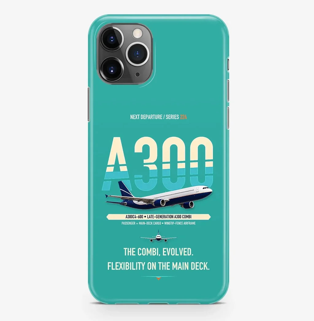 Airbus A300C4-600 Case ProMax design on turquoise iphone case promax