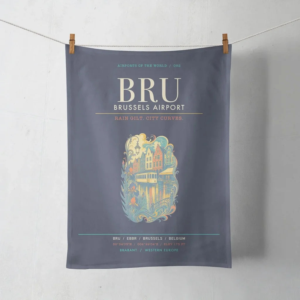 Brussels Airport BRU - Navy Blue