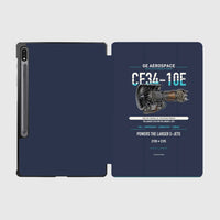 Thumbnail for CF34-10E design on navy blue samsung tablet tablet case