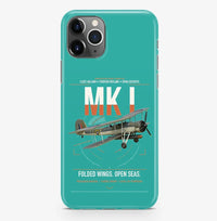 Thumbnail for Fairey Swordfish Mk I design on turquoise magsafe iphone case, for iPhone Pro Max
