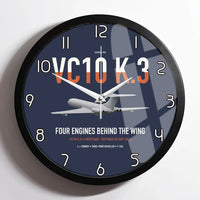 Thumbnail for Vickers VC10 K.3 design on navy blue framed wall clock