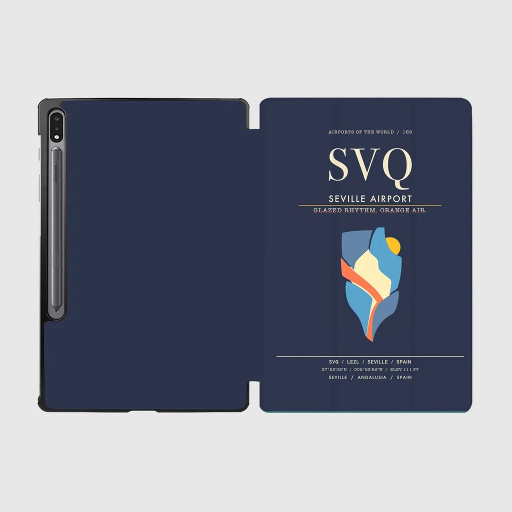 Seville Airport SVQ - Navy Blue
