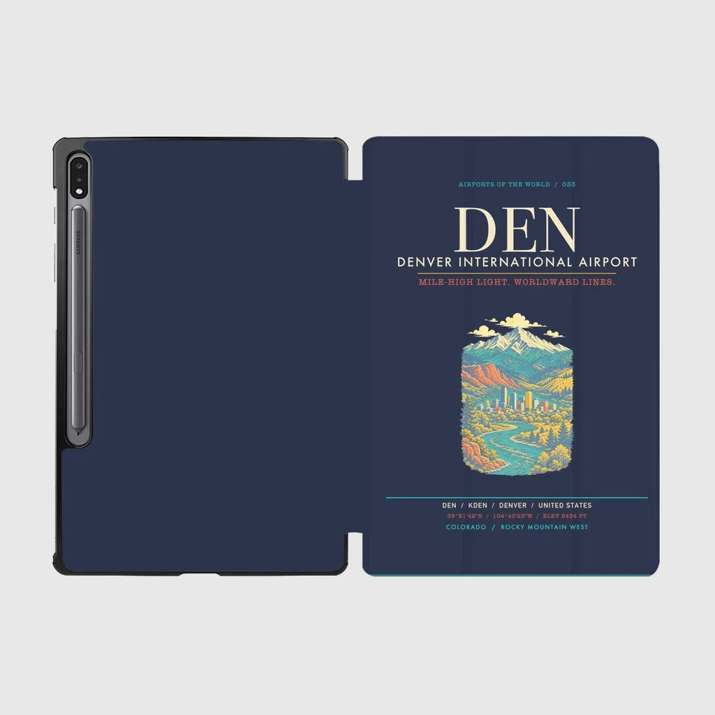 Denver International Airport DEN - Navy Blue