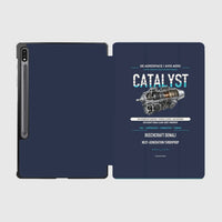 Thumbnail for CATALYST design on navy blue samsung tablet tablet case