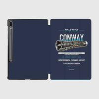 Thumbnail for CONWAY design on navy blue samsung tablet tablet case
