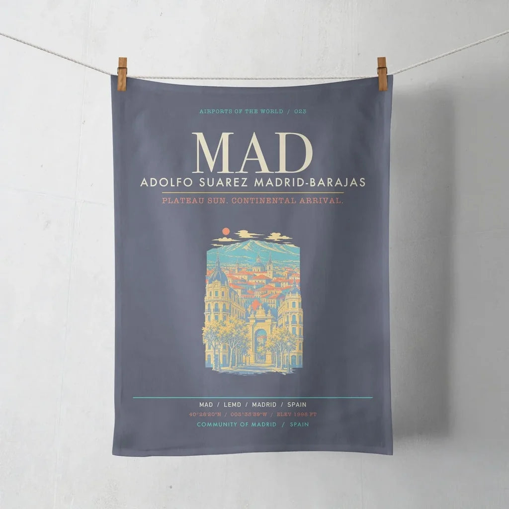 Adolfo Suarez Madrid-Barajas Airport MAD - Navy Blue