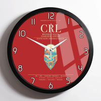 Thumbnail for Brussels South Charleroi Airport CRL Wall-Clock Framed - Red