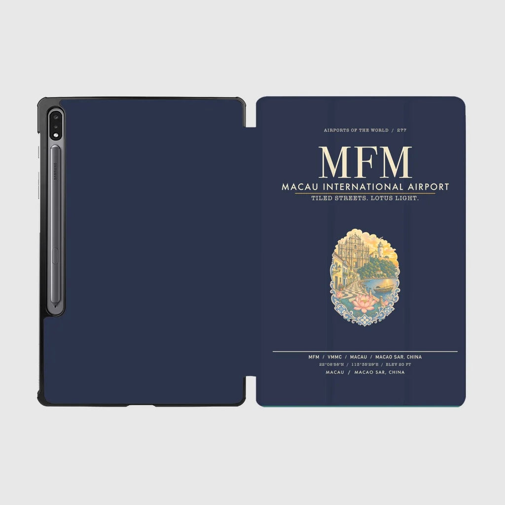 Macau International Airport MFM - Navy Blue