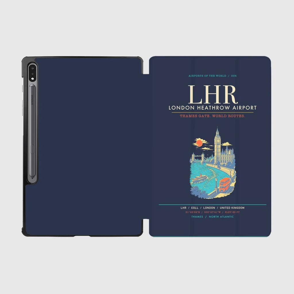London Heathrow Airport LHR - Navy Blue