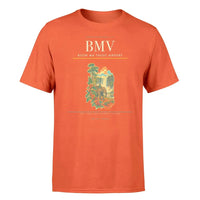 Thumbnail for Buon Ma Thuot Airport (BMV) T-Shirt single-side front print in Orange | buon-ma-thuot-airport-bmv-double-side-t-shirt