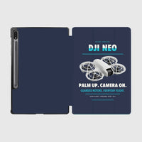 Thumbnail for DJI Neo design on navy blue samsung tablet tablet case