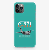 Thumbnail for C-27J Spartan design on turquoise magsafe iphone case, for iPhone Pro Max