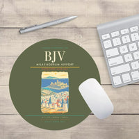Thumbnail for Milas-Bodrum Airport BJV Mouse-Pad Round - Green Army