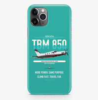 Thumbnail for Socata TBM 850 design on turquoise magsafe iphone case, for iPhone Pro Max