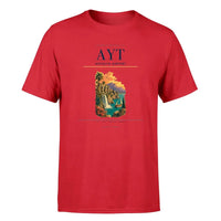 Thumbnail for Antalya Airport (AYT) Premium T-Shirt Red