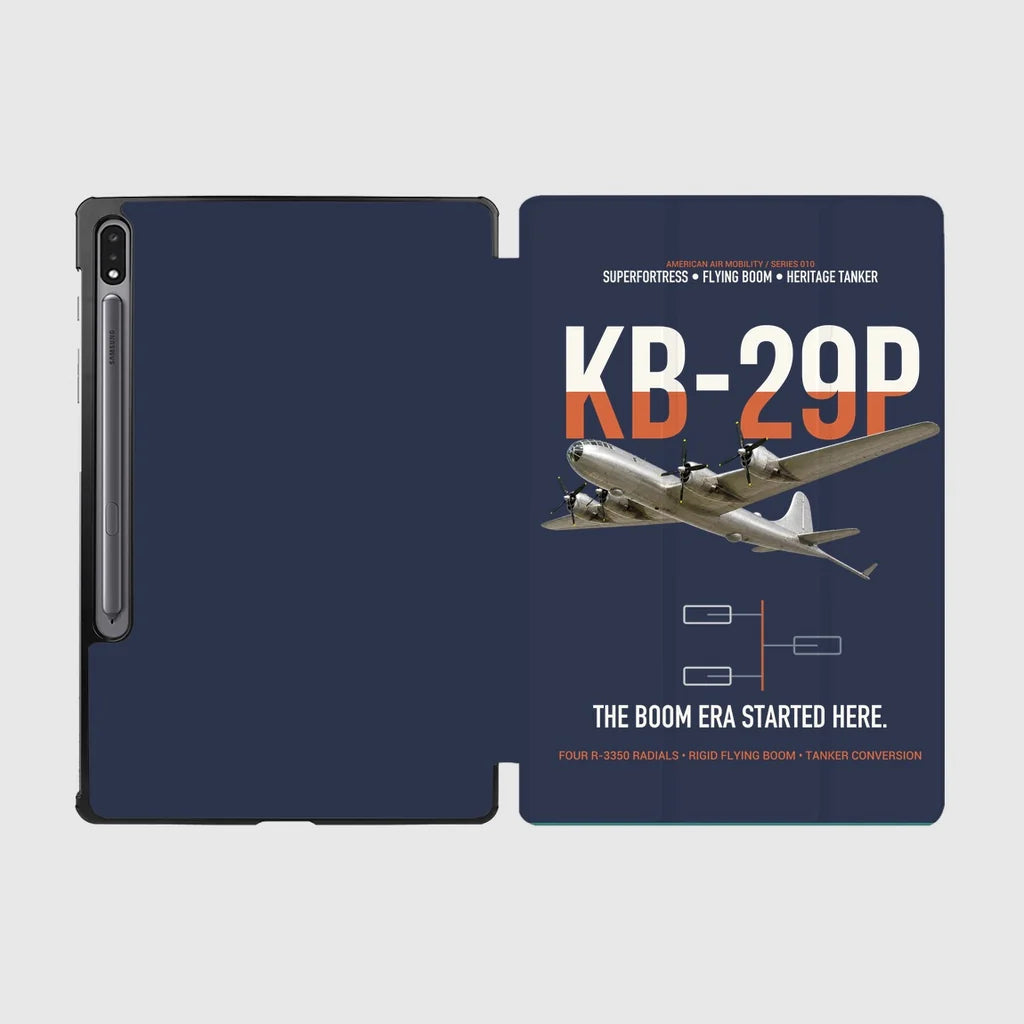 KB-29P SUPERFORTRESS design on navy blue samsung tablet tablet case