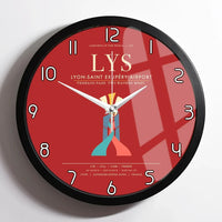 Thumbnail for Lyon-Saint Exupery Airport LYS Wall-Clock Framed - Red