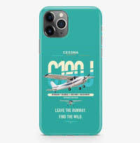 Thumbnail for Cessna 180J Skywagon design on turquoise magsafe iphone case, for iPhone Pro Max